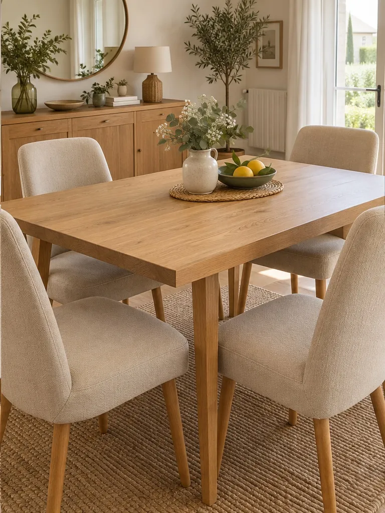 Chaises de salle à manger après nettoyage Lavéo